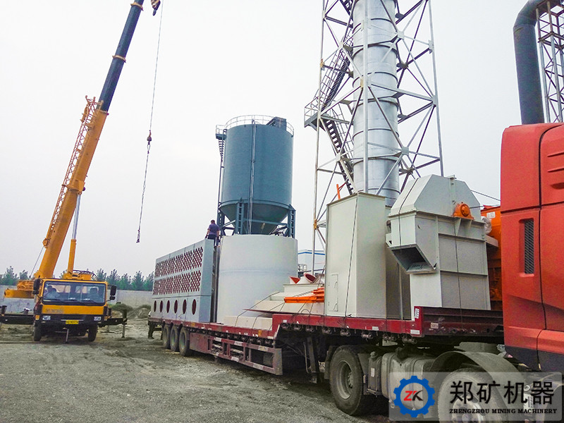 煤粉制備站安裝現場(chǎng)